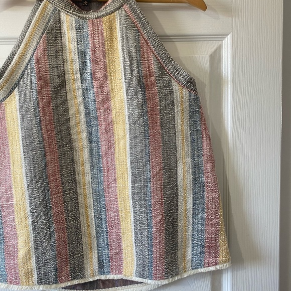 W5 Grecian Style Striped Top - Picture 4 of 9